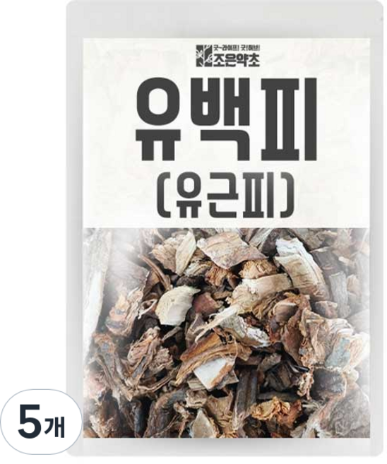 조은약초 유백피 유근피, 600g, 5개