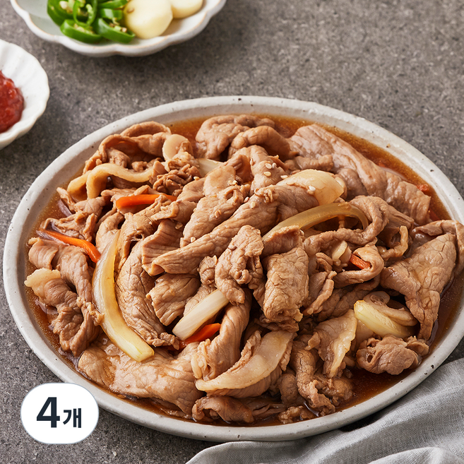 셰프초이스 얼리지 않아 더 신선한 돼지불고기 (냉장), 800g, 4개