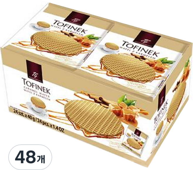 타고 폴란드 토피넥 카라멜 와플, 960g, 2개