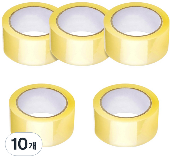 KDT OPP 封箱膠帶 透明 48mm x 40m 60mic, 10個