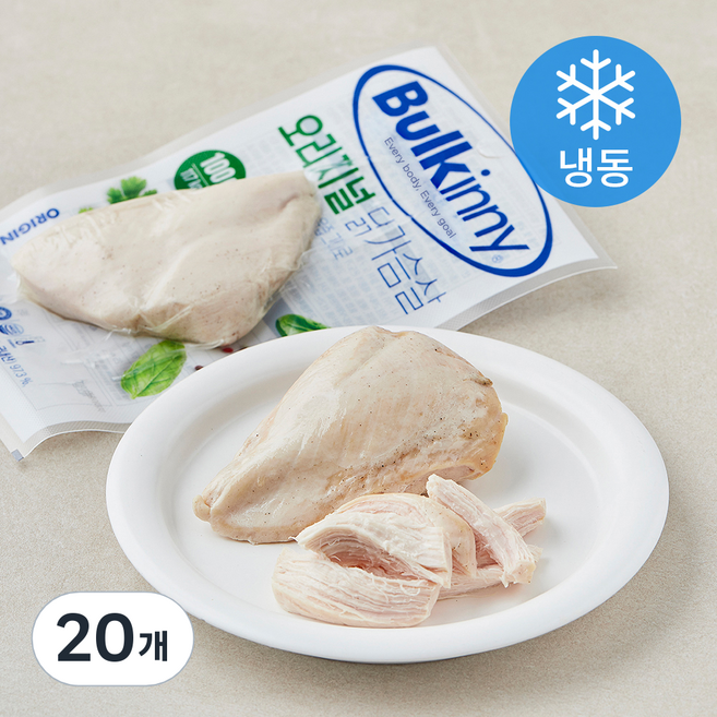 벌키니 오리지널 닭가슴살 (냉동), 100g, 20개, 1개입