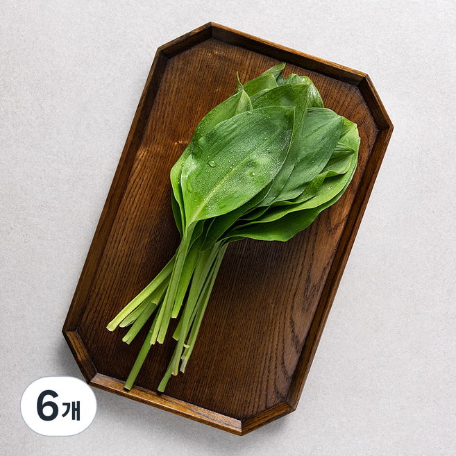 국내산 명이나물, 200g, 6개