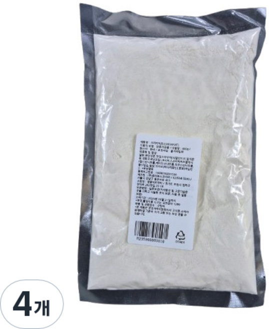 퓨라토스 이홈베이킹 크리미비트 슈크림믹스슈믹스, 400g, 4개