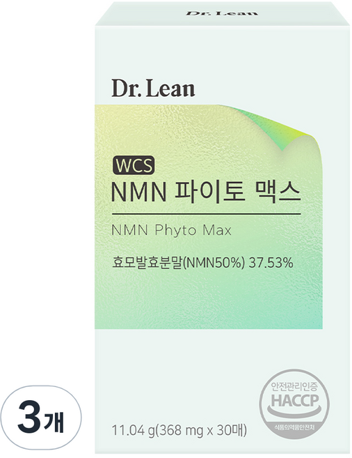 닥터린 NMN 파이토 맥스 효모발효분말 필름 30p, 11.04g, 3개