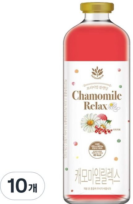 발란스그로우 캐모마일 릴렉스 음료, 1.2kg, 10개