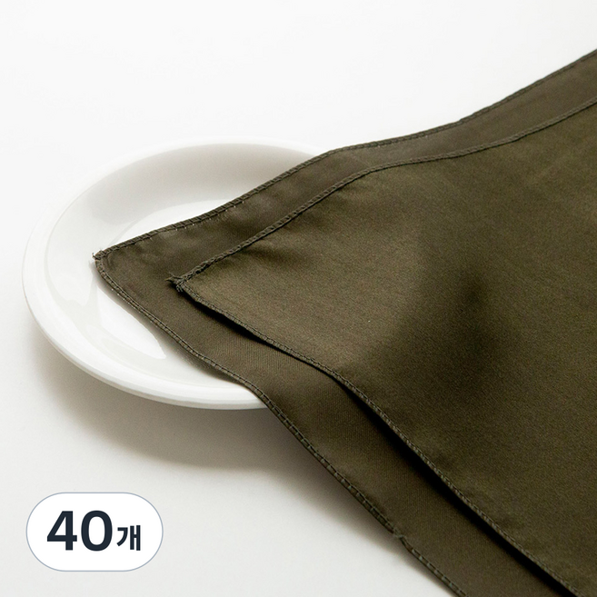 천가게 고급 선물 예단 답례품 명절 황금 공단보자기 75cm, 11 카키, 40개