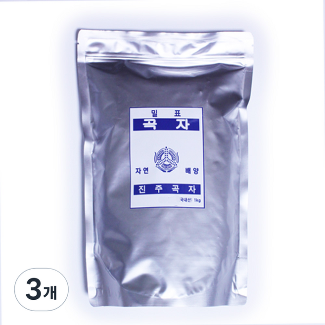 진주곡자 우리밀 누룩, 1kg, 3개