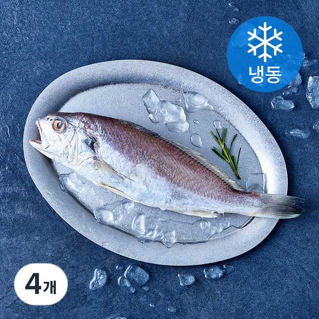 곰곰 국내산 손질 백조기 (냉동), 4개, 220g