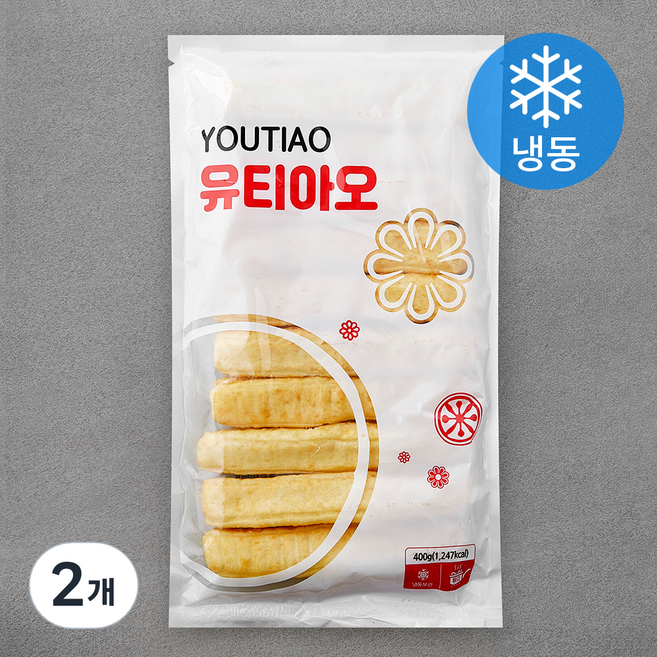 랜시 유티아오 (냉동), 400g, 2개