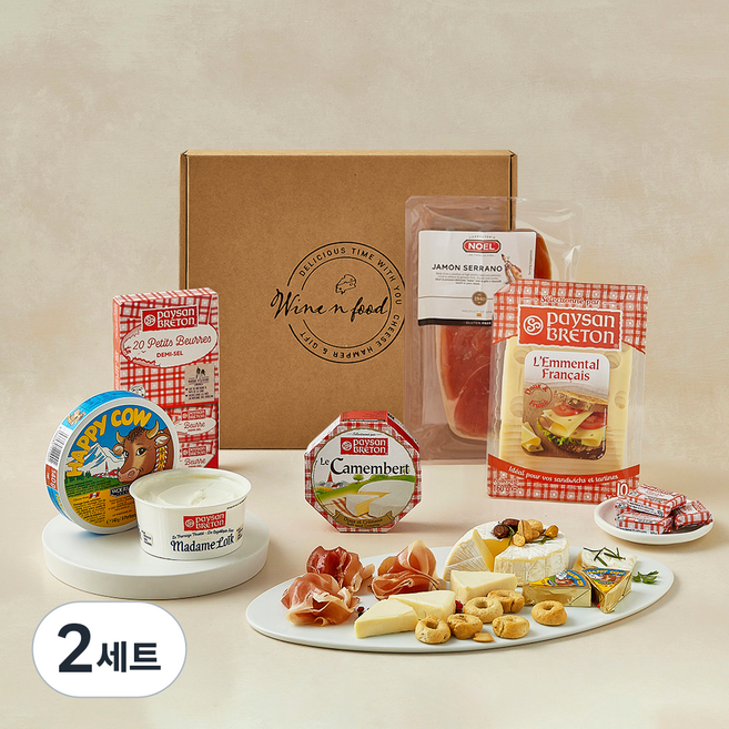 페이장브레통 치즈 선물세트 890g, 2세트