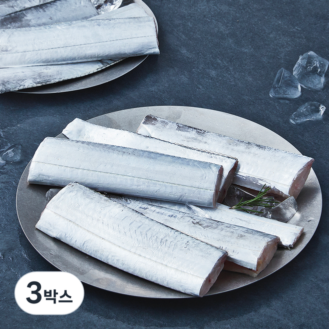 명보씨푸드 제주 손질 은갈치 3마리 (생물), 500g(중), 3박스
