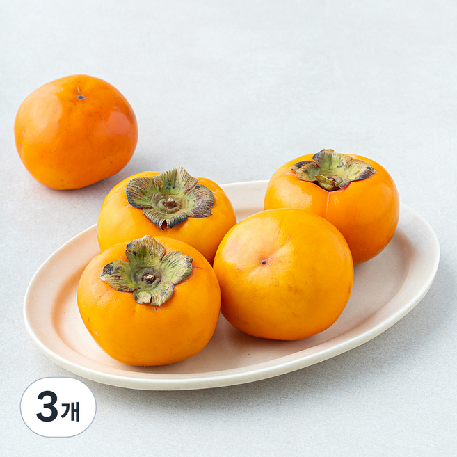 올푸릇 저탄소 단감 중과 5입, 3개, 1kg