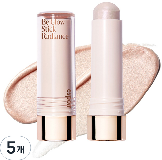 에스쁘아 비글로우 스틱 래디언스 8g, 01호선샤인, 5개