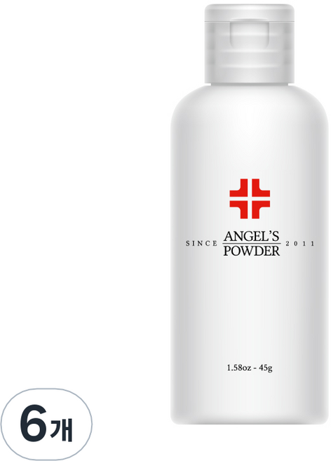 ANGELS 파우더 탄산 효소 세안제, 45g, 6개