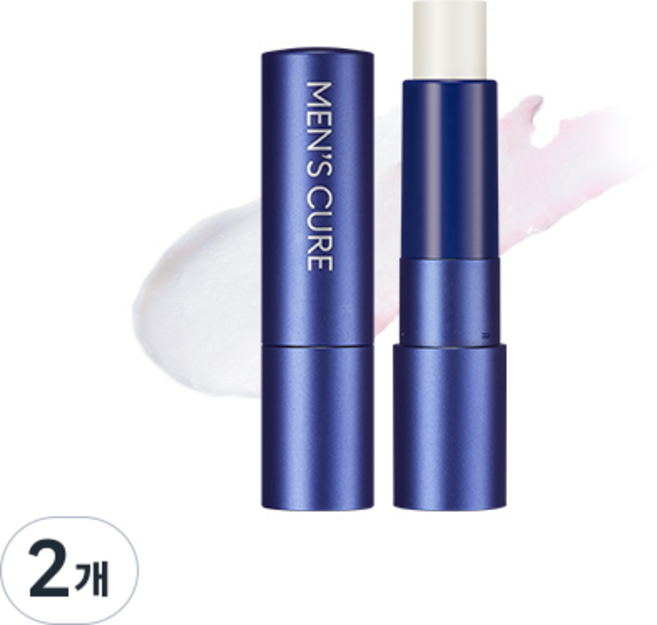 미샤 맨즈큐어 그루밍 센스 립밤 3.7g, 2개
