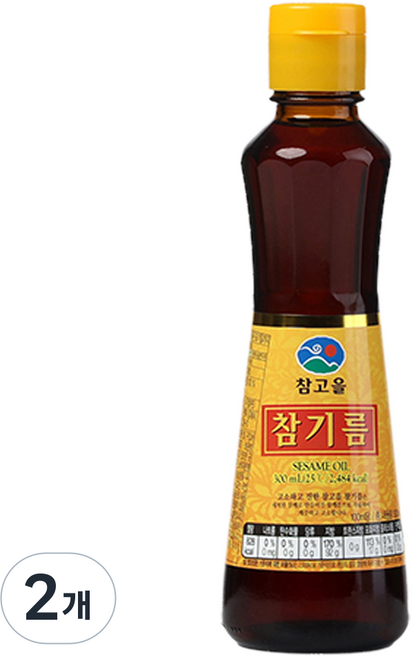 Chamgoeul 麻油, 2個, 300ml