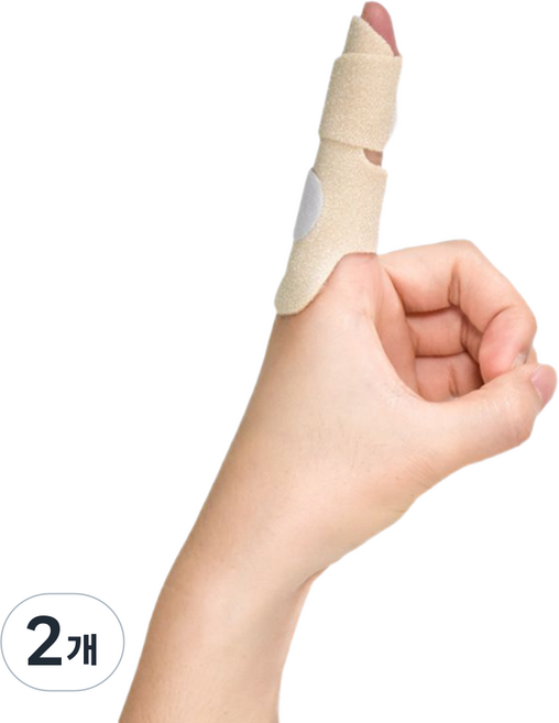 디유라 성인용 발가락 손가락 고정 보호대 더블, 2개