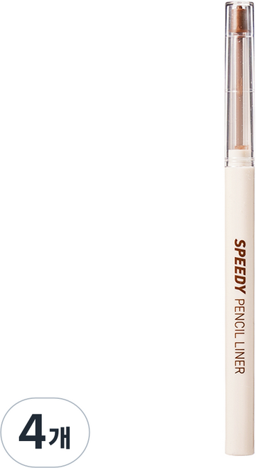 peripera Speedy 眼線膠筆, 002 中性棕, 4個