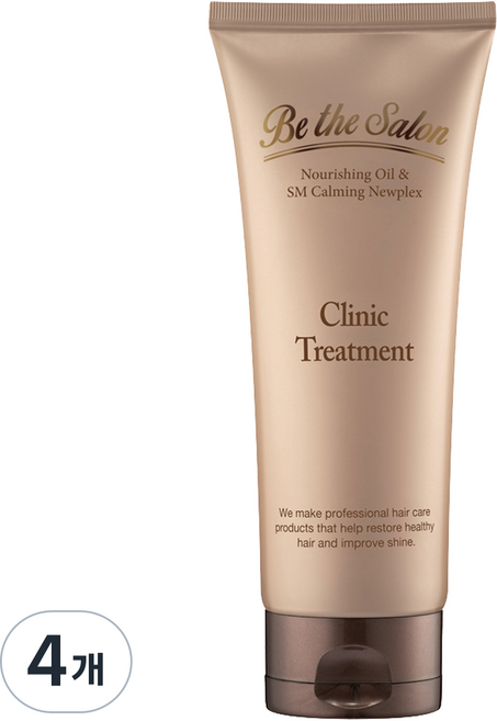 비더살롱 크리닉 헤어 트리트먼트, 200ml, 4개