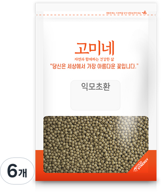 고미네 토종 익모초환, 6개, 300g