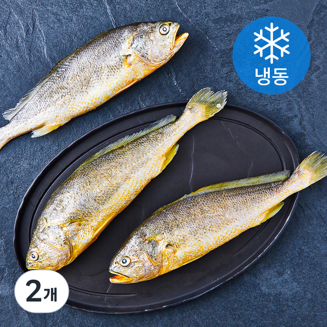 고고새우 부세조기 특대 3미 (냉동), 900g, 2개