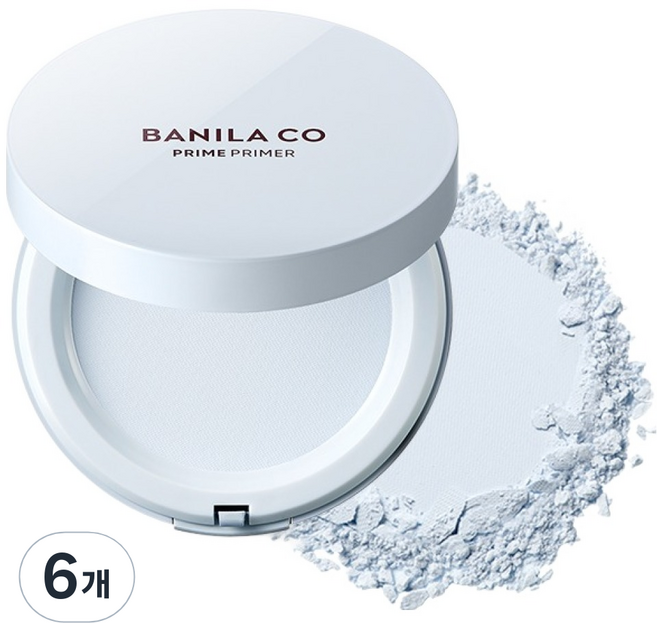 BANILA CO 芭妮蘭 Prime Primer 定妝蜜粉餅 6.5g, 6個, 藍色