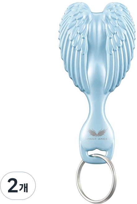 Tangle Angel 天使梳 嬰兒粉彩梳, 藍色, 2個