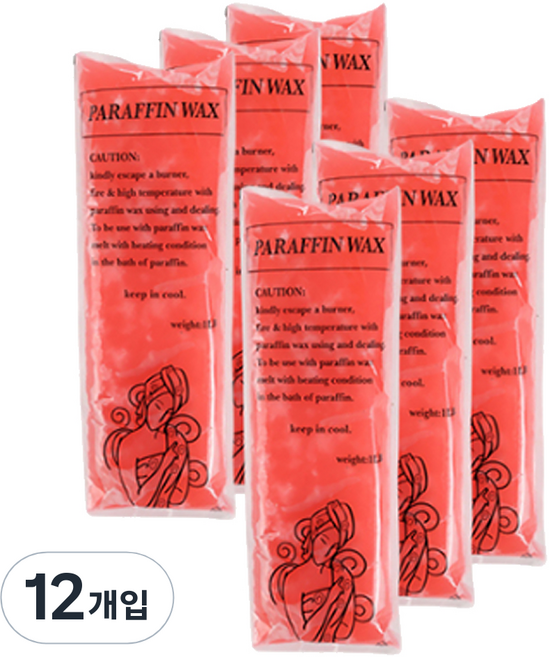 승원메디칼 아로마 테라피 파라핀 왁스 핑크 450g, 12개입