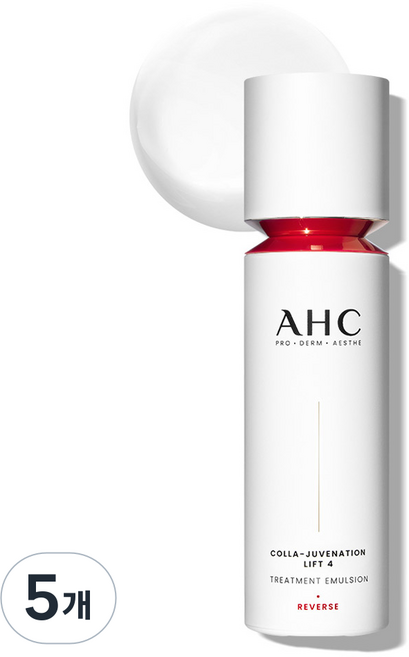 AHC 콜라 쥬비네이션 리프트 4 트리트먼트 에멀젼, 5개, 100ml