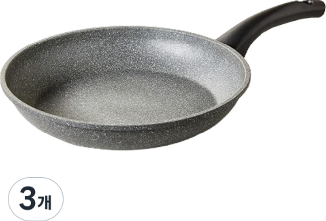 모던하우스 인덕션 레인포레스트 블랙 스톤코팅 프라이팬, 28cm, 3개
