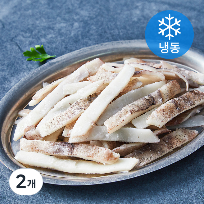 김씨밥 오징어 채 (냉동), 400g, 2개