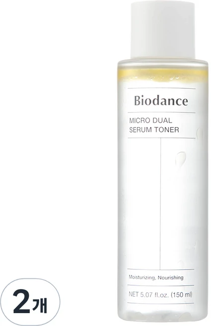 바이오던스 마이크로 듀얼 세럼 토너, 150ml, 2개 - 쿠팡