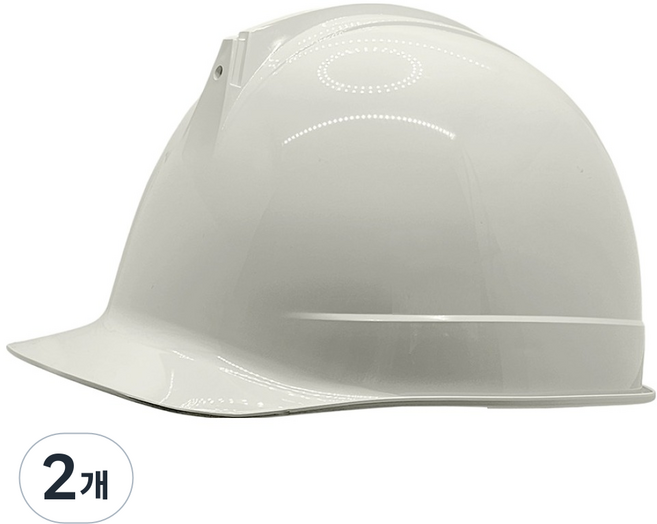 DONGMYUNG 高級款頭盔型安全帽 一般款, 象牙白, 2個