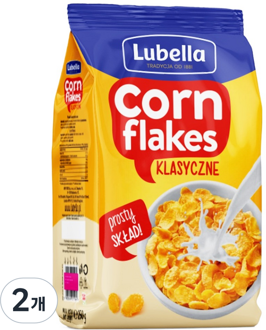 루베라 콘프레이크 시리얼, 2개, 250g