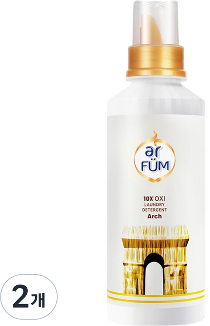 ar FUM 紡優美 Memoria de France Arch 液體洗衣精 正裝, 2個, 750ml
