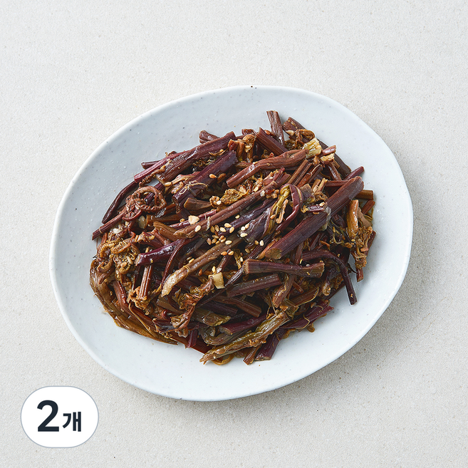 천년의반찬 고사리볶음, 1kg, 2개