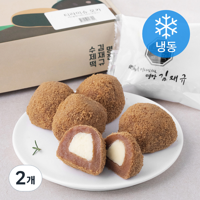 김재규우리떡연구소 김재규명장 티라미슈 모카(냉동), 450g, 1개입, 2개
