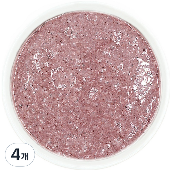 Jjangjuk 孩童常溫副食品 7個月以上適用, 140g, 4個, 混合口味(雞肉/米)