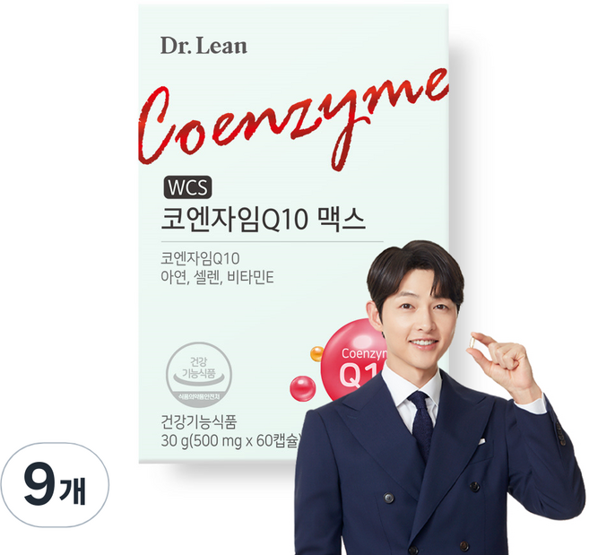 닥터린 코엔자임Q10 맥스, 60정, 9개