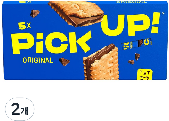 Bahlsen Pick Up 巧克力原味 5入, 2個, 140g