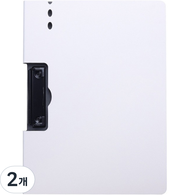 로이 가로 세로 다기능 메뉴판 클립보드 A4, 화이트, 2개