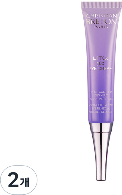 크리스티앙 브르통 리프톡스 360도 입체 아이크림, 2개, 15ml