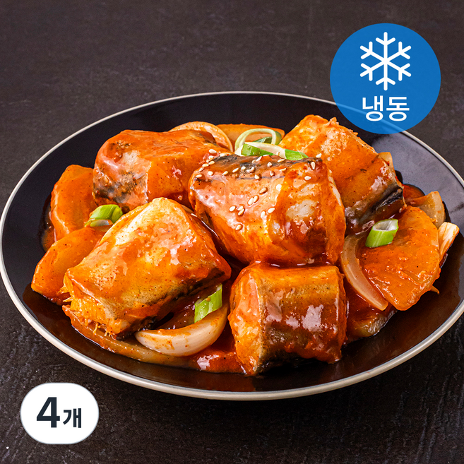 초록햇살 코다리조림 밀키트 (냉동), 750g, 4개