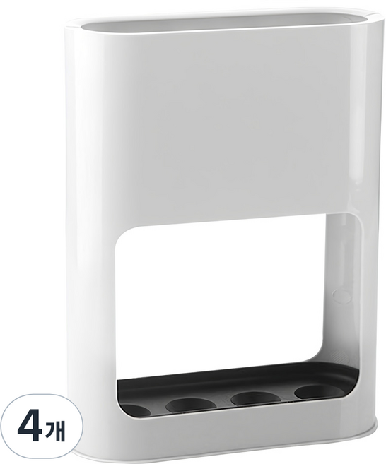 모나코올리브 모던 멀티 우산꽂이, 4개, 화이트