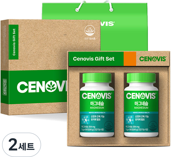 세노비스 마그네슘 90g + 쇼핑백, 2세트