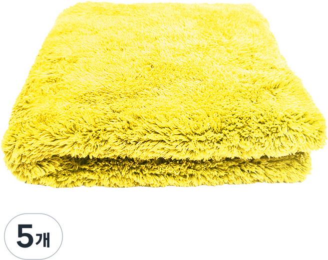 World Clean 拋光擦拭巾 30 x 30 cm, 黃色, 5個