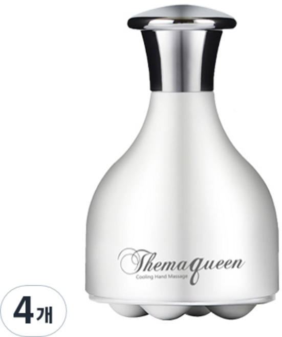 더마퀸 쿨링 스틱 카밍업 마사지 소품, 혼합색상, 4개