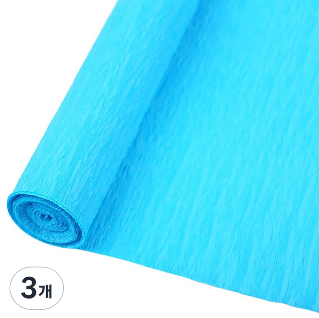 마다꾸미 주름지 구김지 49 티파니블루 50 x 250 cm, 3개, 1색