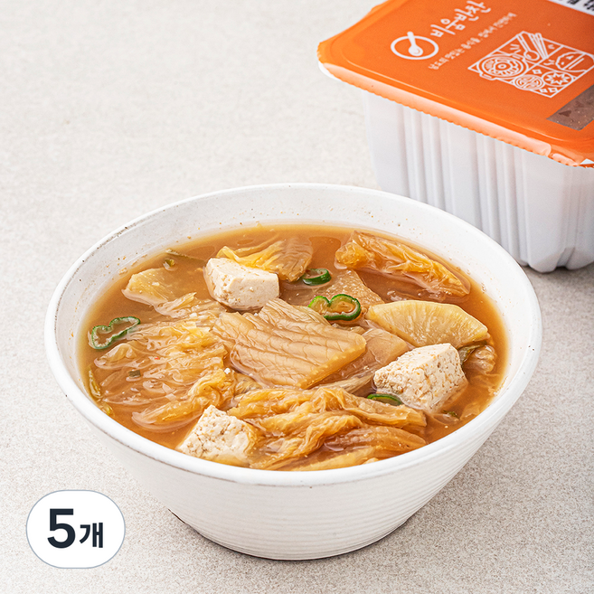 비움반찬 청국장찌개, 500g, 5개