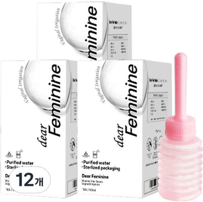 디어페미닌 여성 청결제, 12개, 50ml